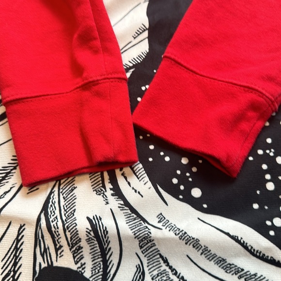 Toronto raptors fanatics branded primary logo- pullover hoodie red size M - Picture 7 of 7